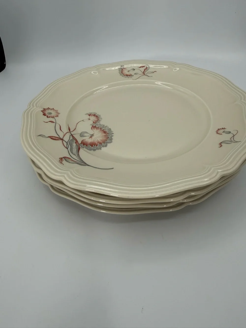 Rosenthal Bahnhof Selb Germany – Chippendale 9.75” Dinner Plates Set of 4